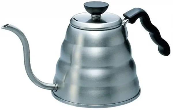 Hario Gooseneck Coffee Kettle Buono, Stovetop, 1.2L, Stainless Steel, Silver